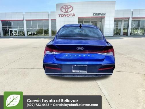 Intense Blue 2025 Hyundai ELANTRA SEL