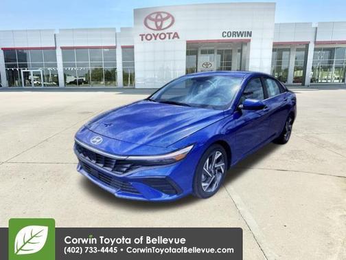 Intense Blue 2025 Hyundai ELANTRA SEL