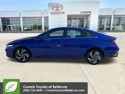 Intense Blue 2025 Hyundai ELANTRA SEL