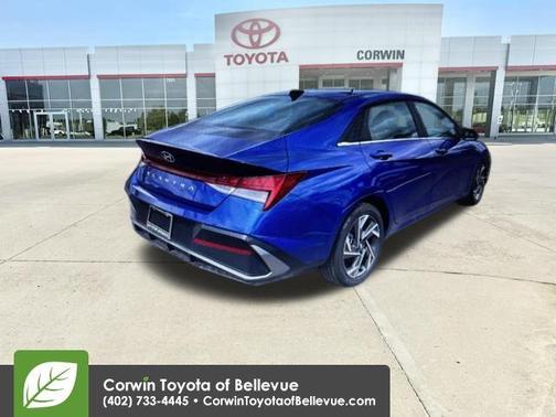 Intense Blue 2025 Hyundai ELANTRA SEL