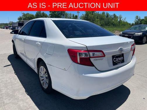 Super White 2012 Toyota Camry LE