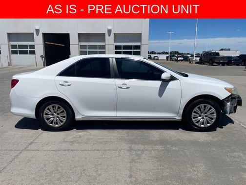 Super White 2012 Toyota Camry LE