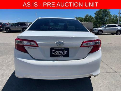 Super White 2012 Toyota Camry LE