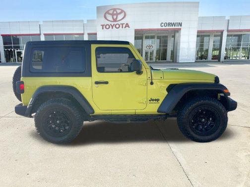High Velocity Clearcoat 2022 Jeep Wrangler Sport S