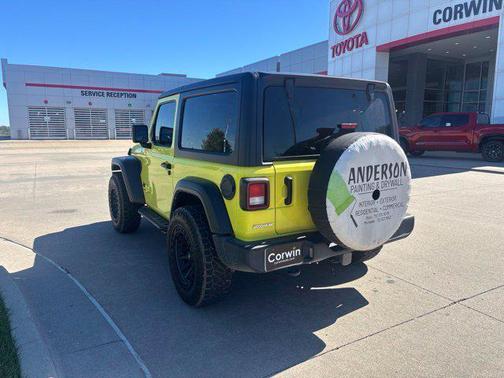 High Velocity Clearcoat 2022 Jeep Wrangler Sport S