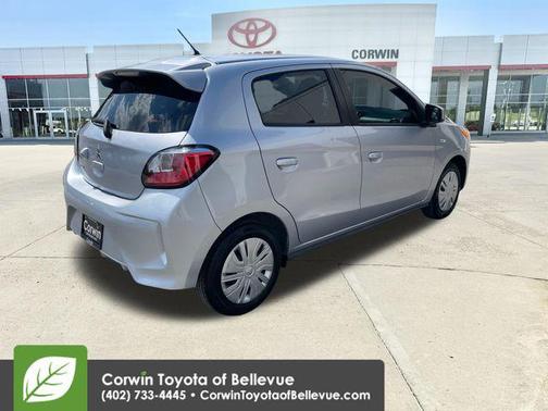 Starlight Silver Metallic 2024 Mitsubishi Mirage ES