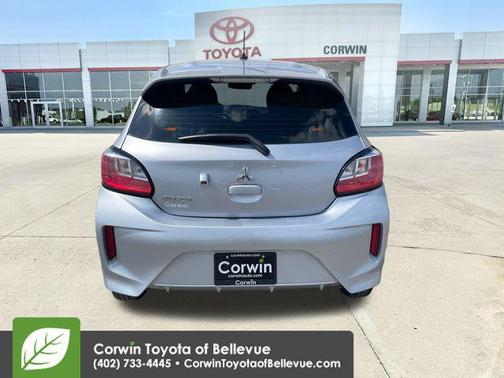 Starlight Silver Metallic 2024 Mitsubishi Mirage ES