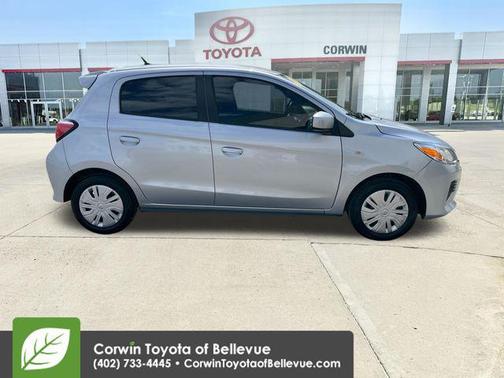 Starlight Silver Metallic 2024 Mitsubishi Mirage ES