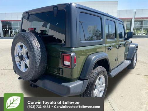 Sarge Green Clearcoat 2021 Jeep Wrangler Unlimited Sport