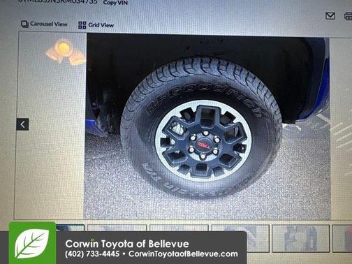 Blue Crush Metallic 2024 Toyota Tacoma TRD Off-Road
