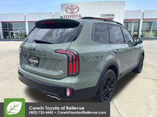 Jungle Green 2025 Kia Telluride SX X-Line