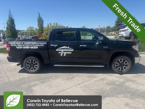 Midnight Black Metallic 2017 Toyota Tundra 1794 Edition