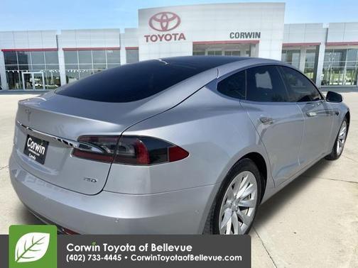 Silver Metallic 2017 Tesla Model S 75D