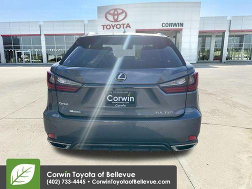 Nebula Gray Pearl 2022 Lexus RX 350 F SPORT Handling