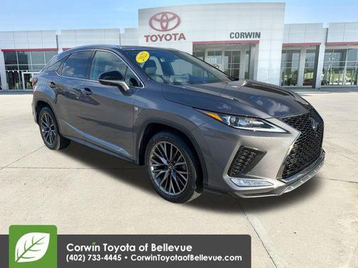 Nebula Gray Pearl 2022 Lexus RX 350 F SPORT Handling