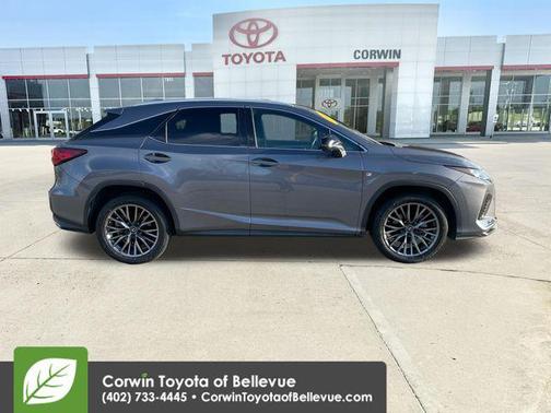 Nebula Gray Pearl 2022 Lexus RX 350 F SPORT Handling