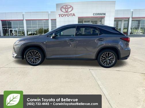 Nebula Gray Pearl 2022 Lexus RX 350 F SPORT Handling