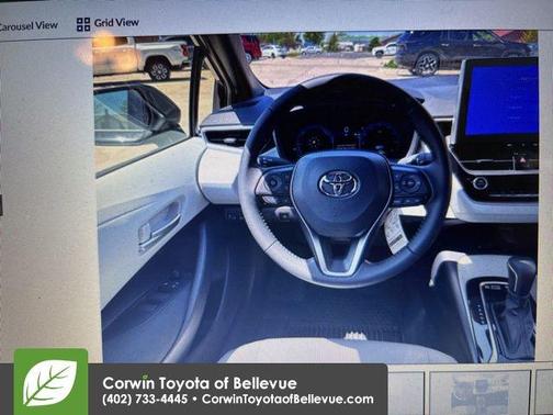 Midnight Black Metallic 2026 Toyota Corolla Hybrid SE