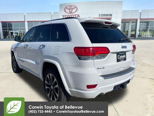 Bright White Clearcoat 2017 Jeep Grand Cherokee Overland