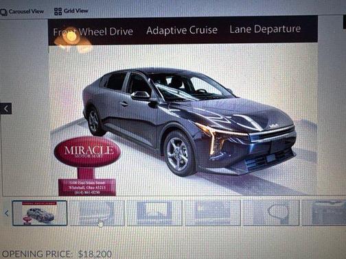 Interstellar Gray 2025 Kia K4 LXS