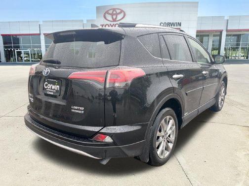 Black Sand Pearl 2016 Toyota RAV4 Hybrid Limited