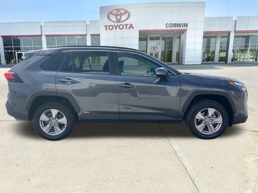 Magnetic Gray Metallic 2025 Toyota RAV4 Hybrid XLE