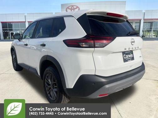 Glacier White 2023 Nissan Rogue S