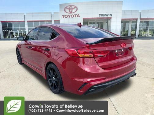 Scarlet Red Pearl 2017 Hyundai ELANTRA Sport