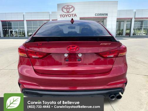 Scarlet Red Pearl 2017 Hyundai ELANTRA Sport