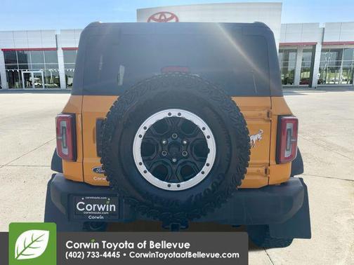Cyber Orange Metallic Tricoat 2022 Ford Bronco Big Bend
