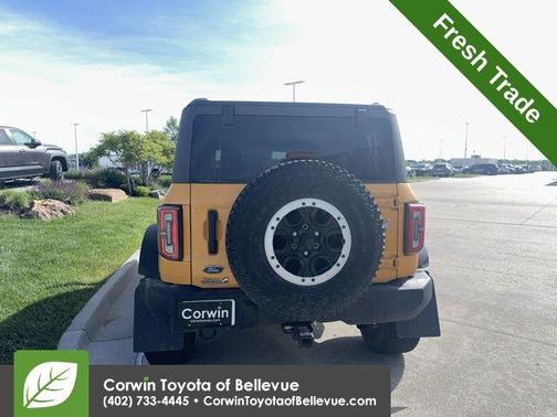 Cyber Orange Metallic Tricoat 2022 Ford Bronco Big Bend