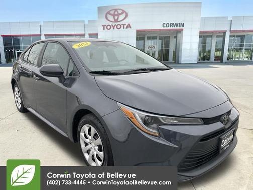 Black 2023 Toyota Corolla LE