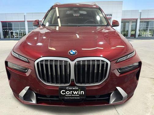 Red Metallic 2024 BMW X7 xDrive40i