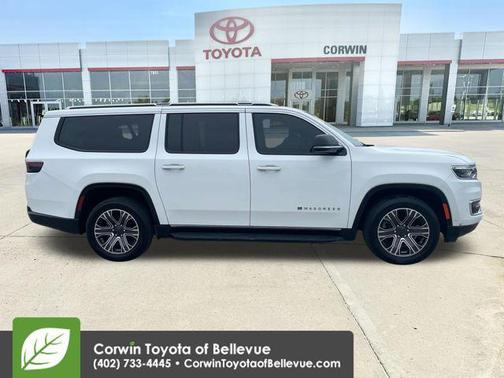 Bright White Clearcoat 2024 Jeep Wagoneer L Series II 4x4