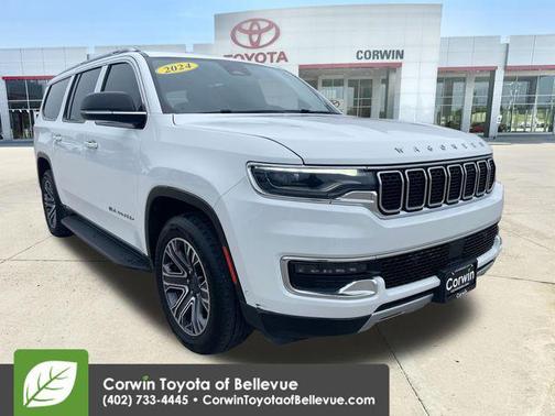 Bright White Clearcoat 2024 Jeep Wagoneer L Series II 4x4