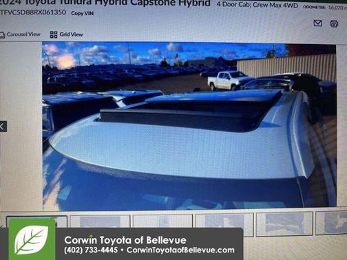 2024 Toyota Tundra Hybrid Capstone