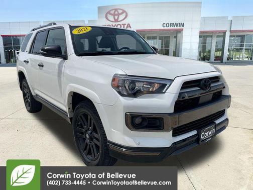 Blizzard Pearl 2021 Toyota 4Runner Nightshade Special Edition
