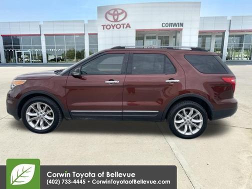 Bronze Fire Metallic Tinted Clearcoat 2015 Ford Explorer XLT