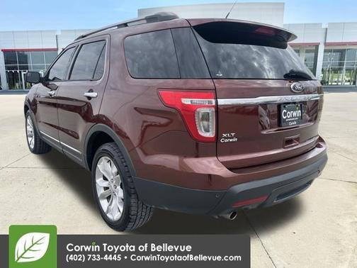 Bronze Fire Metallic Tinted Clearcoat 2015 Ford Explorer XLT