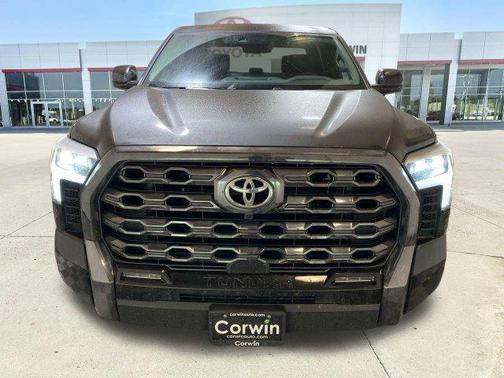 Midnight Black Metallic 2023 Toyota Tundra Platinum
