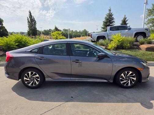 Modern Steel Metallic 2018 Honda Civic EX