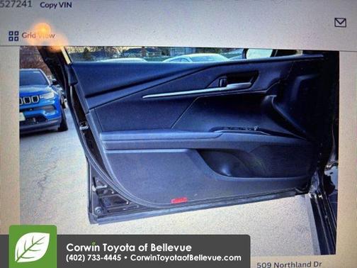 Midnight Black Metallic 2025 Toyota Camry LE