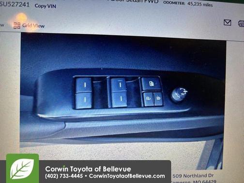 Midnight Black Metallic 2025 Toyota Camry LE