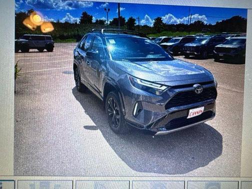 Midnight Black Metallic 2023 Toyota RAV4 Hybrid SE