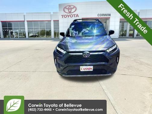 Midnight Black Metallic 2023 Toyota RAV4 Hybrid SE