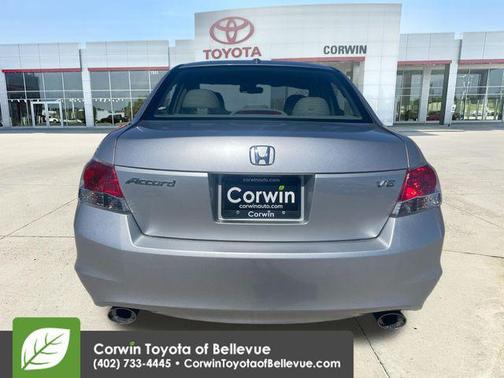Alabaster Silver Metallic 2009 Honda Accord EX-L