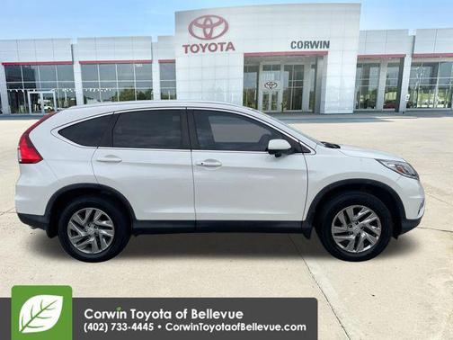 White Diamond Pearl 2015 Honda CR-V EX-L