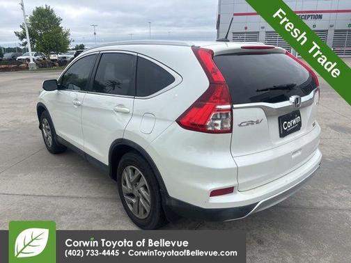 White Diamond Pearl 2015 Honda CR-V EX-L