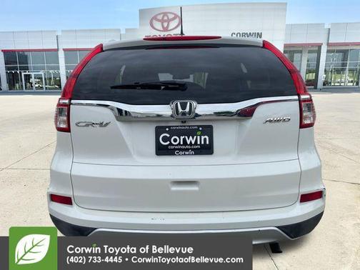 White Diamond Pearl 2015 Honda CR-V EX-L