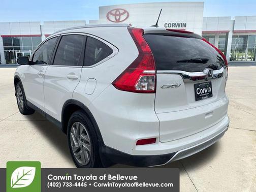 White Diamond Pearl 2015 Honda CR-V EX-L